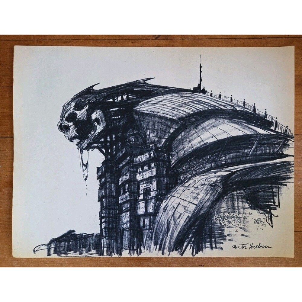 Mentor Huebner Francis Ford Coppola's Dracula's Castle Variant Conceptual Art